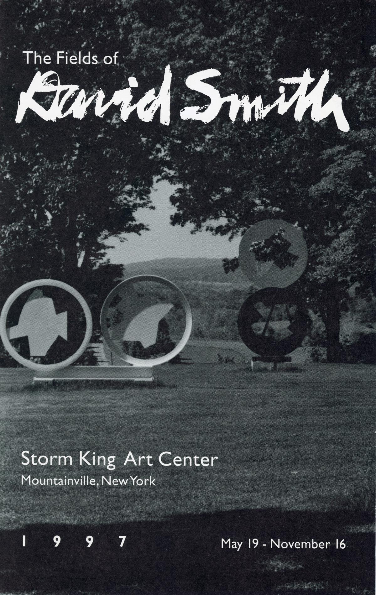 The Fields of David Smith, May 19-November 16, 1997, catalogue cover