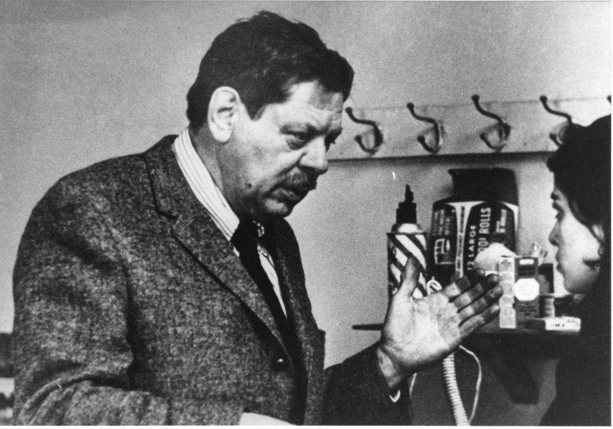 <em>David Smith, lecture at Bennington College</em>, c.1960