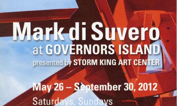 <em>Mark di Suvero at Governors Island</em> presented by Storm King Art Center, May 26 – September 30, 2012, exhibition catalogue cover