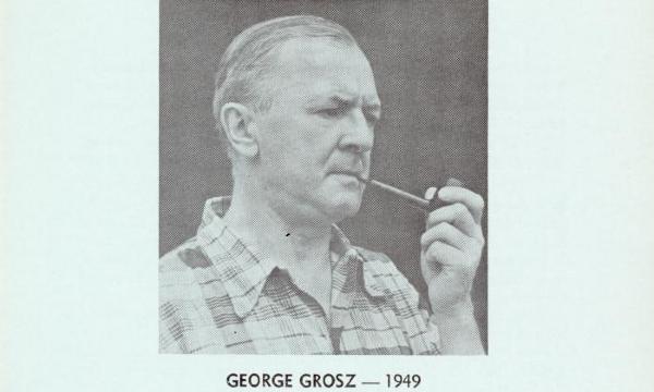 Paintings, Watercolors, Drawings, Prints by George Grosz (1893-1959), July 4-August 29, 1965, exhibition handout