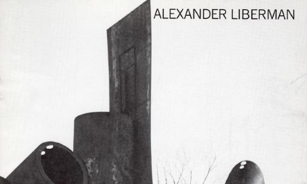 Alexander Liberman, May 18-August 29, 1977, catalogue cover