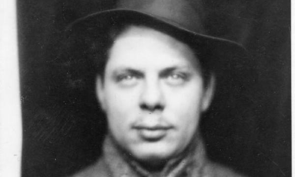 <em>David Smith taken at Photo-mat in theater-area, NYC</em>, 1933