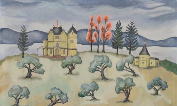 Dorothy Dehner, <em>Along the Lake</em>, 1944