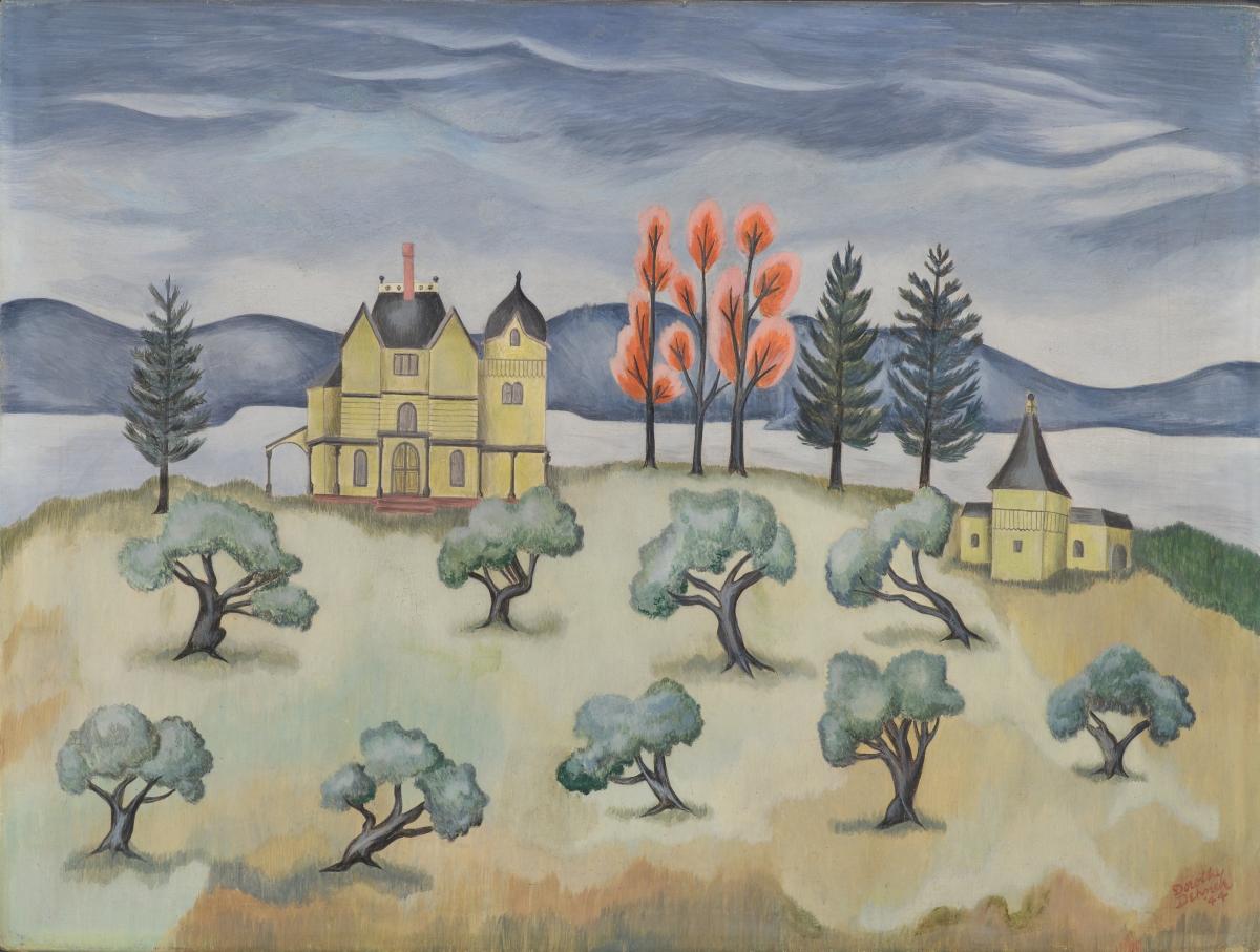 Dorothy Dehner, <em>Along the Lake</em>, 1944