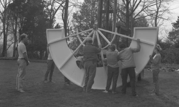 Alice Aycock, <i>Fantasy Sculpture I</i>, 1990 (installation view, 1990)