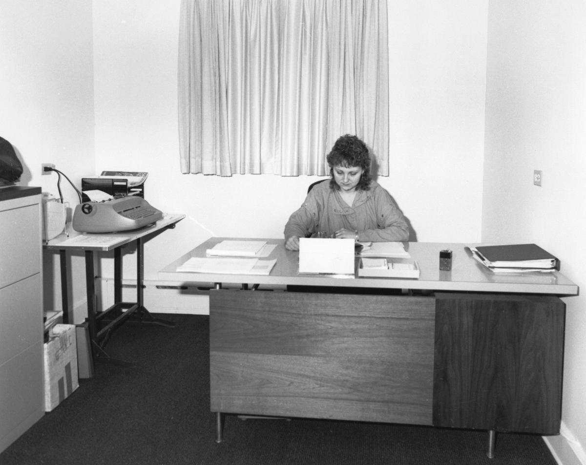 Office, Storm King Art Center, 1985