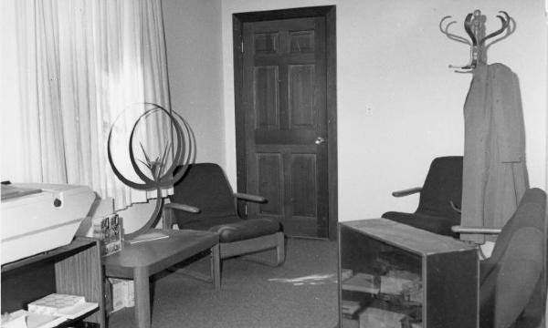 Office Reception area, Storm King Art Center, 1985