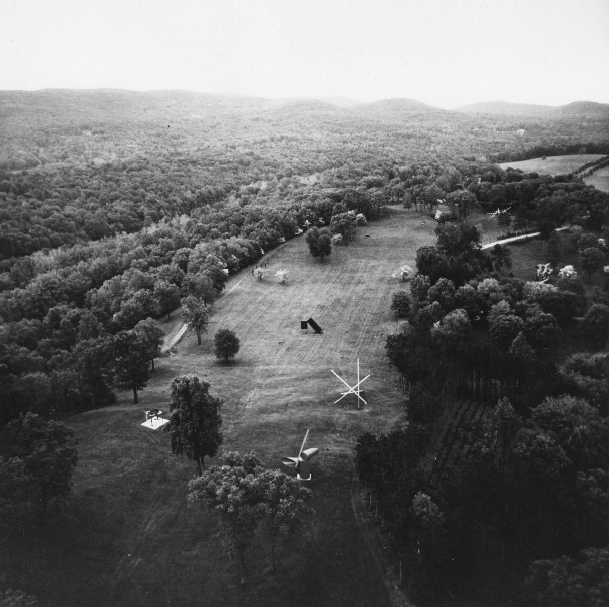 Aerial, Storm King Art Center, 1985