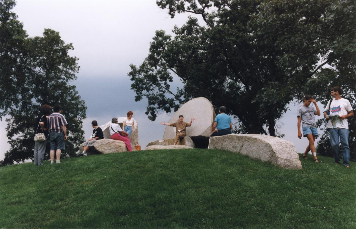Visitors to Storm King Art Center, 1999