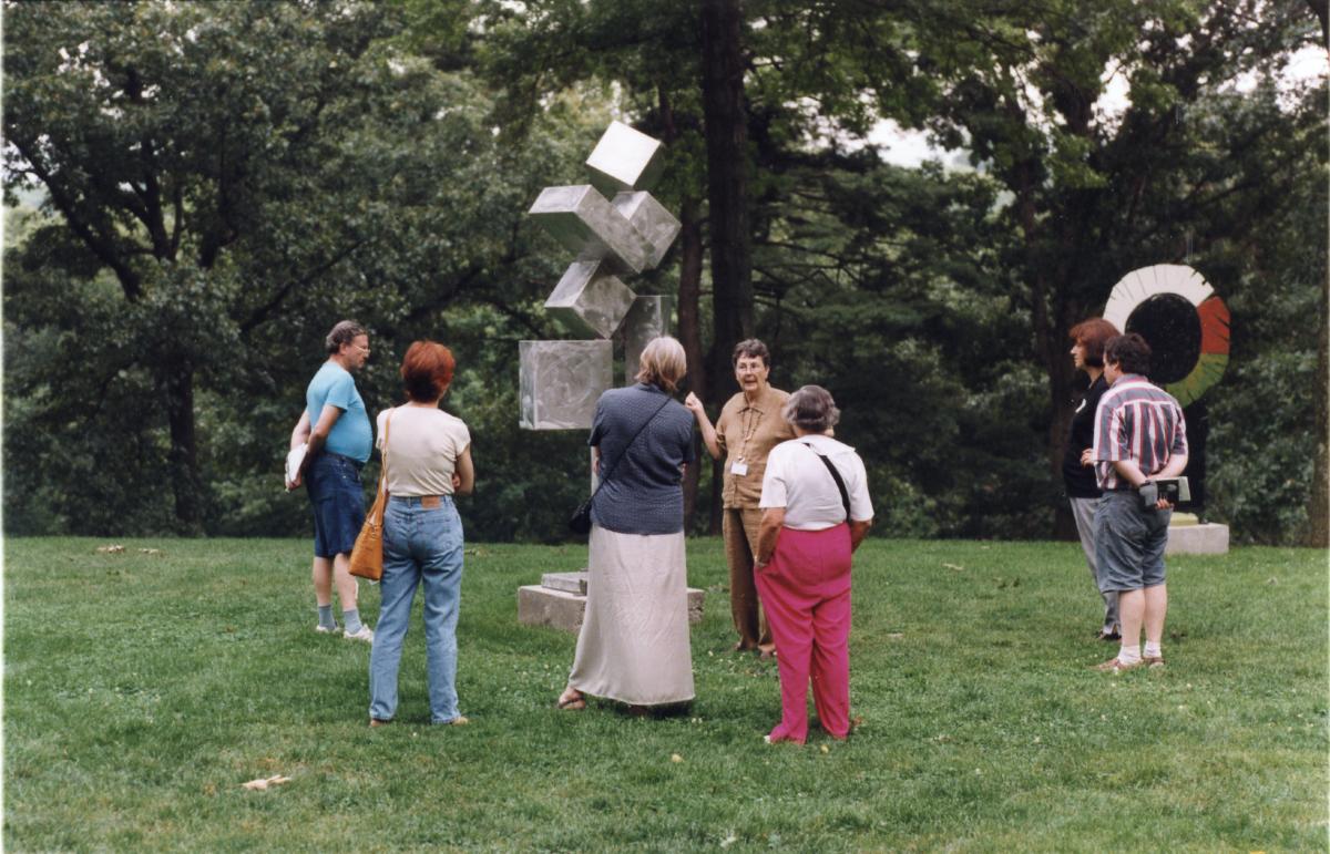 Visitors to Storm King Art Center, 1999