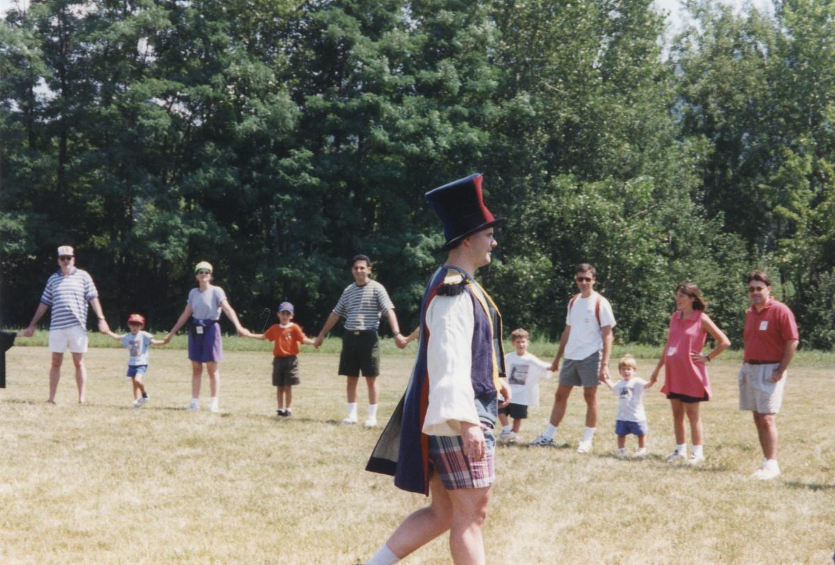 <i>Wandering About Art</i>, education program with Mike McNulty, 1997