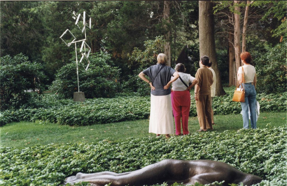 Visitors to Storm King Art Center, 1999