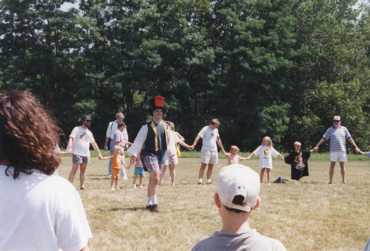 <i>Wandering About Art</i>, education program with Mike McNulty, 1997