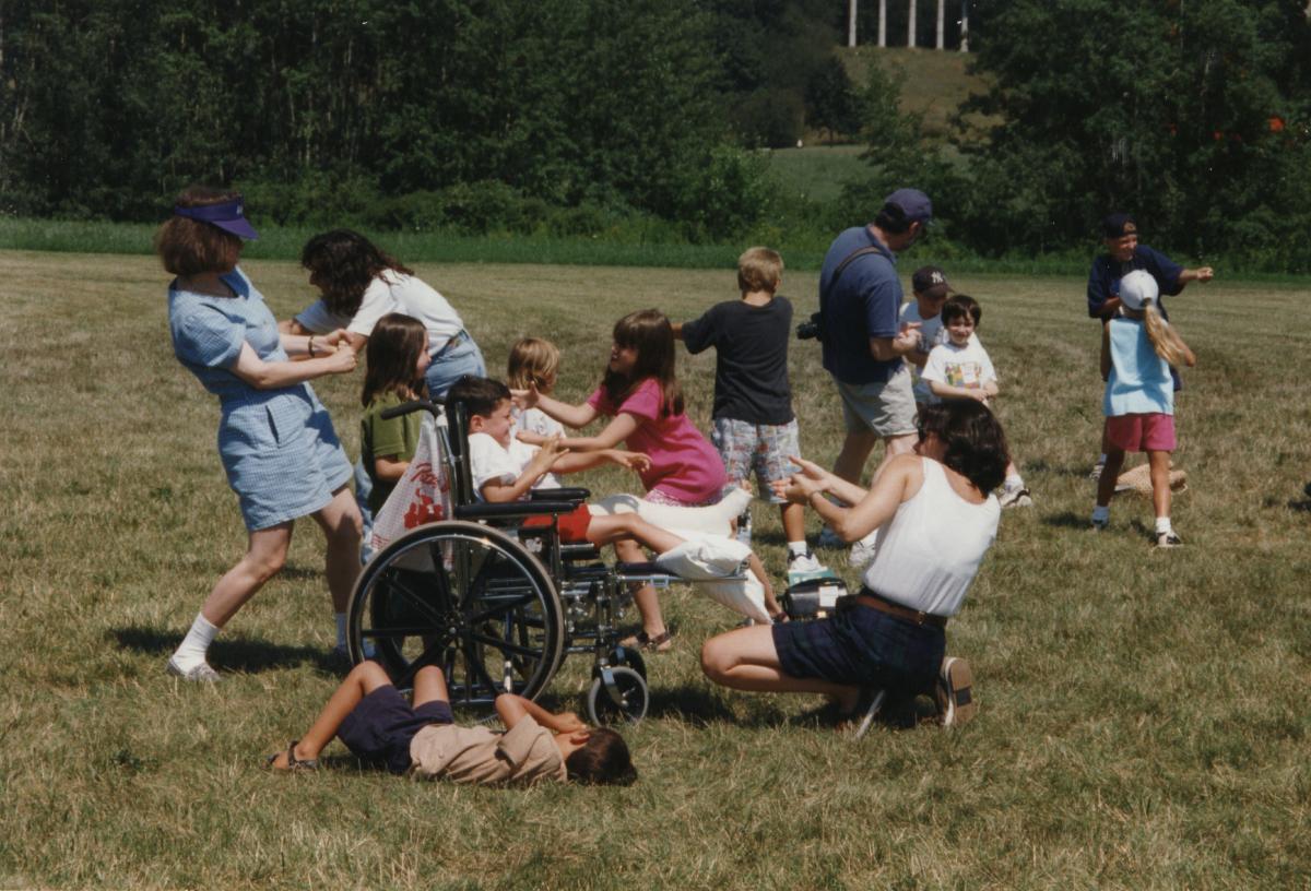 <i>Wandering About Art</i>, education program with Mike McNulty, 1997